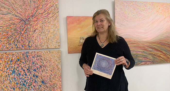 ‘Naturaleza en mí’, de la alcarreña Marílo Carrillo, abre el ciclo de arte en la Oficina de Promoción Turística de Castilla-La Mancha en Madrid