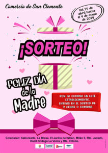 ACESANC señala que los regalos del día de la madre tienen premio en el comercio local