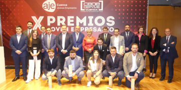 AJE Cuenca celebra sus undécimos premios para poner en valor el futuro que aportan los jóvenes empresarios