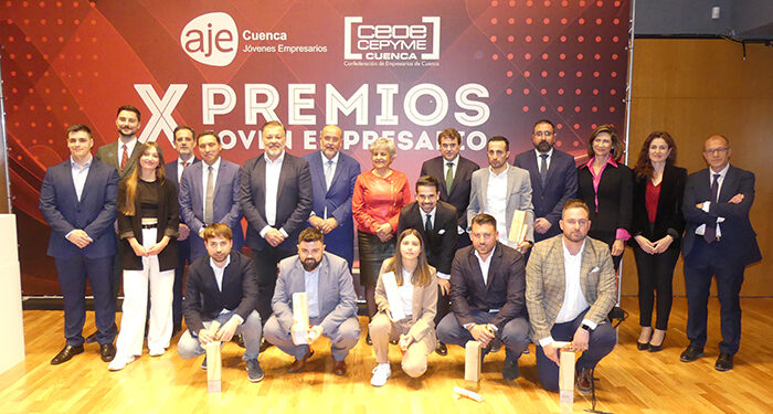 AJE Cuenca celebra sus undécimos premios para poner en valor el futuro que aportan los jóvenes empresarios