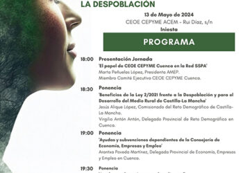 AMEP cuenta con el comisionado de reto demográfico para su jornada de emprendimiento en Iniesta