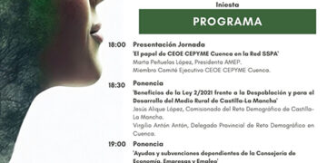 AMEP cuenta con el comisionado de reto demográfico para su jornada de emprendimiento en Iniesta