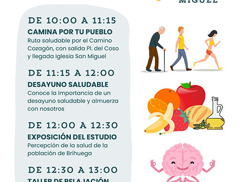 Brihuega celebrará el 22 de mayo su I Feria de la salud