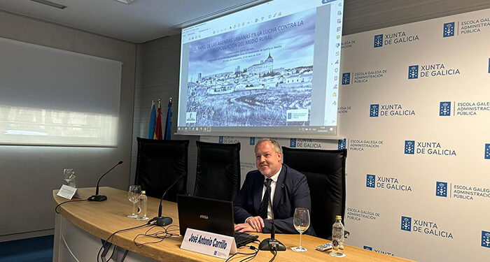 Castilla-La Mancha expone en Galicia el desarrollo de las agendas de Desarrollo Urbano y Rural para luchar contra la despoblación 1 Castilla-La Mancha expone en Galicia el desarrollo de las agendas de Desarrollo Urbano y Rural para luchar contra la despoblación