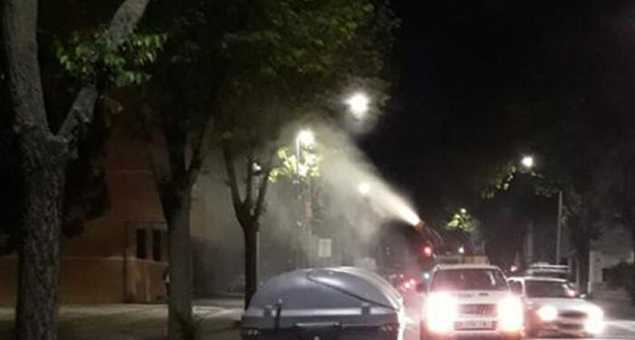 Comienza una nueva campaña de fumigación en parques y zonas arboladas de Guadalajara