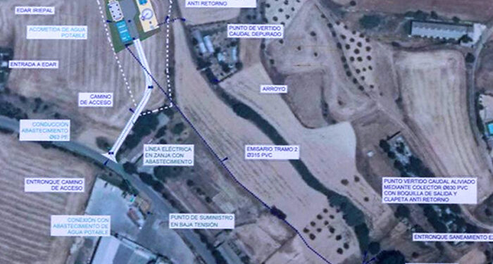 Continúan las expropiaciones de fincas afectadas para la construcción de la nueva depuradora de Iriépal