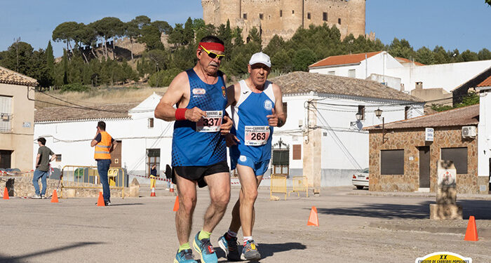 Domingo Cuevas y Ana Patricia Campos triunfan a la sombra del Castillo de Belmonte en la décima prueba de Carreras Populares de la Diputación de Cuenca
