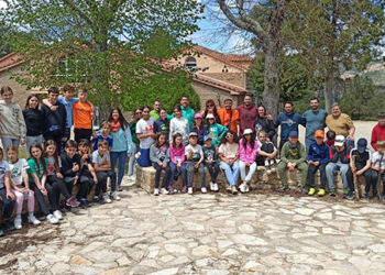 El Albergue Fuente de las Tablas agoce la vigésima edición del programa Un Día en la Naturaleza para colegios de primaria de Cuenca