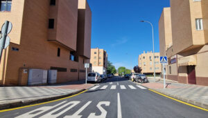 El Ayuntamiento de Cuenca continúa con el Plan de Mantenimiento Urbano con el asfaltado y posterior repintado de señalética en calles de Villa Román
