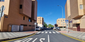 El Ayuntamiento de Cuenca continúa con el Plan de Mantenimiento Urbano con el asfaltado y posterior repintado de señalética en calles de Villa Román