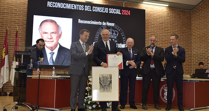 El Consejo Social de la UCLM entrega sus ‘Reconocimientos’, entre los que destaca el de ‘Honor’ a Pedro Piqueras 1 El Consejo Social de la UCLM entrega sus ‘Reconocimientos’, entre los que destaca el de ‘Honor’ a Pedro Piqueras