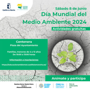 El Día Mundial del Medio Ambiente se celebrará en Centenera con una jornada de actividades de educación ambiental para familias con menores