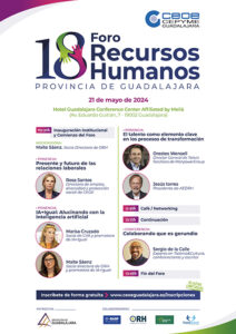 El Foro de Recursos Humanos de Guadalajara se hace mayor de edad el próximo 21 de mayo