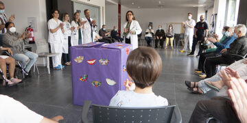 El Hospital de Guadalajara se suma al Día del Niño Hospitalizado con una actividad que ha reunido a los pacientes más pequeños y los más veteranos