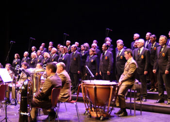 El Teatro Buero Vallejo acoge el concierto de Música militar “V Aniversario ORVET”