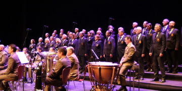 El Teatro Buero Vallejo acoge el concierto de Música militar “V Aniversario ORVET”