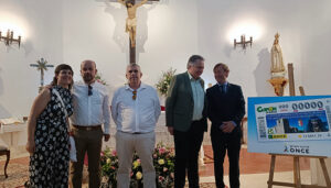 El V Centenario de la Parroquia de San Miguel Arcángel y el Cristo Arrodillado de Belinchón, en el cupón de la ONCE