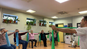 El área de Fisioterapia de la Gerencia del Área Integrada de Cuenca organiza talleres para la prevención de caídas en las personas mayores