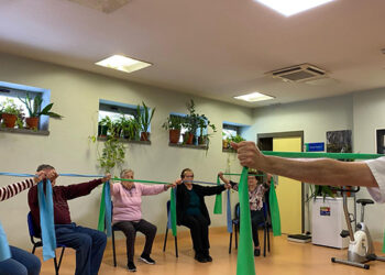 El área de Fisioterapia de la Gerencia del Área Integrada de Cuenca organiza talleres para la prevención de caídas en las personas mayores