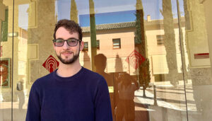 El estudiante de cuarto curso del grado de Educación Infantil en Cuenca, David Rubio, nuevo delegado de Estudiantes de la UCLM