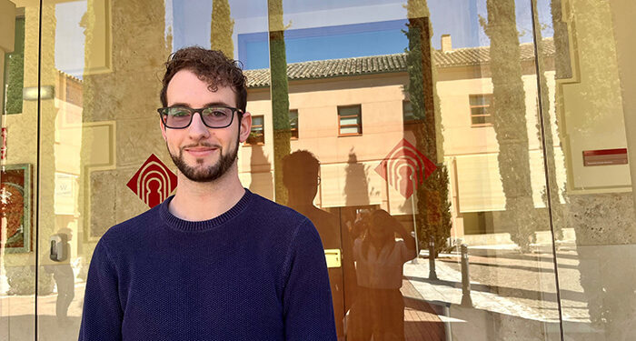 El estudiante de cuarto curso del grado de Educación Infantil en Cuenca, David Rubio, nuevo delegado de Estudiantes de la UCLM
