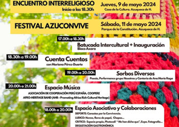 El parque de La Constitución de Azuqueca acoge este sábado las XV Jornadas de la Convivencia