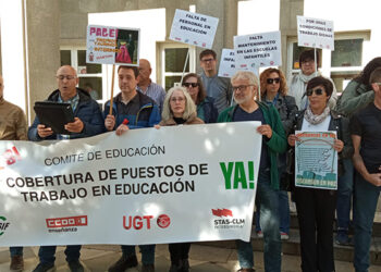 El personal laboral de la Educación Pública se moviliza en toda Castilla-La Mancha El personal laboral de la Educación Pública se moviliza en toda Castilla-La Mancha