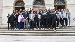 El presidente de la Diputación de Cuenca felicita a la UB Conquense y anuncia “un esfuerzo importante para consolidar el ascenso y seguir soñando”