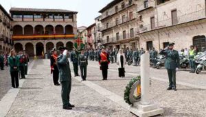 Emotiva celebración del 180 aniversario de la Guardia Civil en Sigüenza