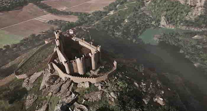 Expertos en arqueología virtual reconstruyen en 3D cómo pudo ser el Castillo de Pelegrina