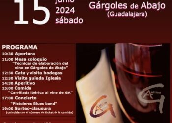 Gárgoles de Abajo celebrará su II Jornada Enológica el próximo 15 de junio
