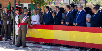 Guarinos asiste a la celebración de San Fernando en el Parque de Ingenieros Capitán Arenas