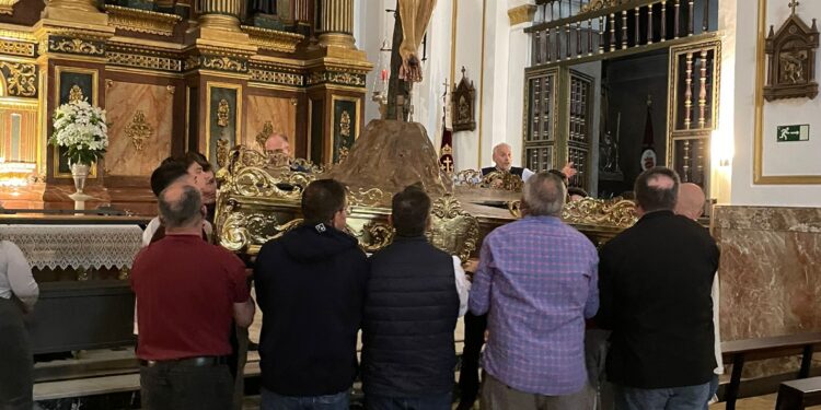 Quita de andas del Cristo de la Agonía