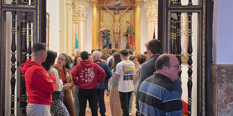 Quita de andas del Cristo de la Agonía