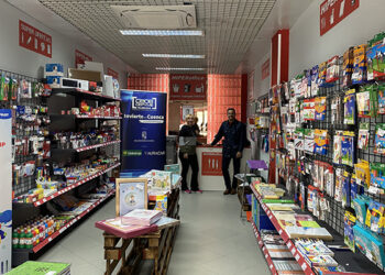 Invierte en Cuenca respalda la apertura de un nuevo comercio de papelería en Tarancón con Hiperoffice