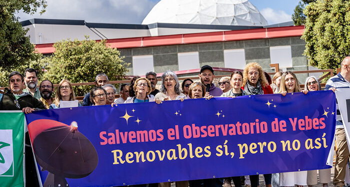 La Asociación Vecinal Yebes, Ecologistas en Acción Guadalajara y ALIENTE en Guadalajara advierten de que el Observatorio de Yebes “está en peligro por la burbuja de fotovoltaicas”