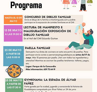 La Asociación de Familias Numerosas y el Ayuntamiento de Guadalajara conmemoran el Día Internacional de las Familias 1 La Asociación de Familias Numerosas y el Ayuntamiento de Guadalajara conmemoran el Día Internacional de las Familias