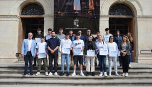 La Diputación de Cuenca acoge el acto de entrega de los diplomas de los 33 jóvenes que han completado el curso de socorristas