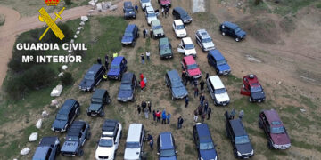La Guardia Civil denuncia la organización de rutas todoterreno en el Parque Natural Serranía de Cuenca