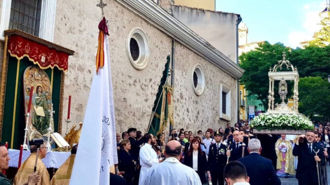 La Procesión del Corpus recorrerá las calles de Cuenca el 2 de junio a las 19 horas 1 La Procesión del Corpus recorrerá las calles de Cuenca el 2 de junio a las 19 horas