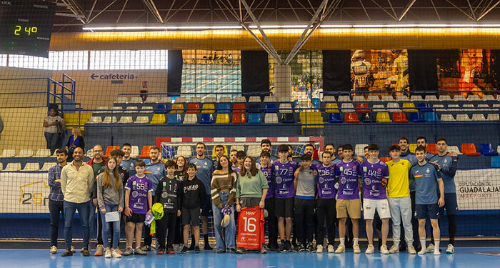 La Selección Española de Balonmano recala en Guadalajara antes de viajar a Serbia