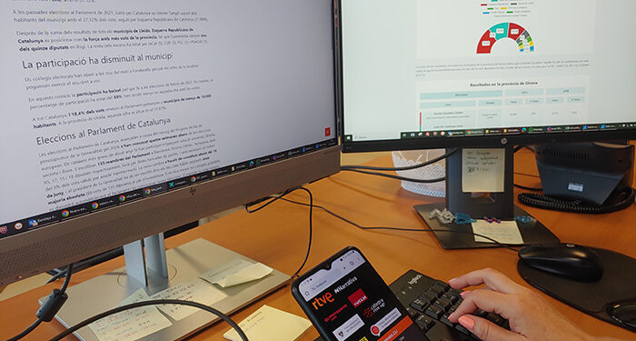 La UCLM colaborará con RTVE en la generación de noticias de las elecciones catalanas con inteligencia artificial