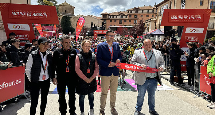 La Vuelta Ciclista a España Femenina sale desde Molina de Aragón
