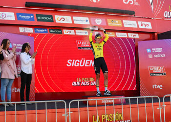 La Vuelta Ciclista a España femenina para en Sigüenza