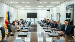 La ministra Elma Saiz se reúne con representantes patronales de Cuenca, Teruel y Soria para impulsar su desarrollo empresarial y atraer inversiones