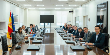 La ministra Elma Saiz se reúne con representantes patronales de Cuenca, Teruel y Soria para impulsar su desarrollo empresarial y atraer inversiones