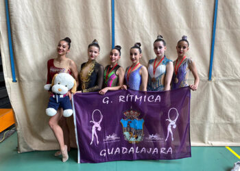 Las gimnastas del Club Rítmica Guadalajara vuelven del Campeonato Regional de Albacete con tres oros, seis platas y un bronce Las gimnastas del Club Rítmica Guadalajara vuelven del Campeonato Regional de Albacete con tres oros, seis platas y un bronce