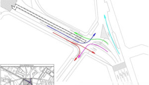 Las obras de REBI implican cambios en la movilidad en calle Hurtado de Mendoza desde este martes 21 de mayo