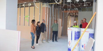 Las obras del Organismo Autónomo de Recaudación de Cuenca siguen a buen ritmo y ya superan el 30% de la ejecución