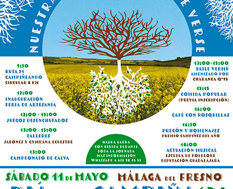Málaga del Fresno acogerá el 11 de mayo el II Día de la Campiña Alta de Guadalajara 1 Málaga del Fresno acogerá el 11 de mayo el II Día de la Campiña Alta de Guadalajara